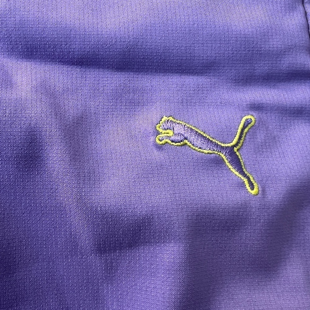 PUMA Purple Women’s Bermuda Golf Shorts Size 4 - Picture 3 of 8